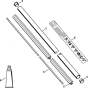Drive Tube Assembly for Stihl FC 95