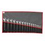 Combination Wrench Set of 17 Imperial 1/4 to 1.1/4in AF by Facom - 440.JU17T