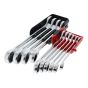 Facom 467B.JP10 10 Piece Reversible Ratchet Combination Spanner Set 8-19mm