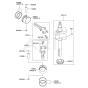 Piston/Crankshaft for Kawasaki