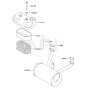Air Filter & Muffler for FD590V