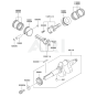 Piston/Crankshaft for Kawasaki