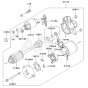 Starter for Kawasaki FD661D