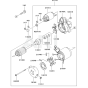 Starter for Kawasaki FD671D