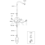 Fuel Tank & Valve for FD671D