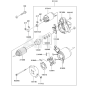 Starter for Kawasaki FD711D