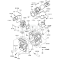 Cylinder / Crankcase for FD851D