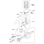 Piston & Crankshaft for FE120D