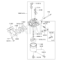 Carburettor for Kawasaki FE120D