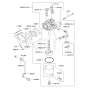 Carburettor for Kawasaki FE120G