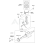 Piston & Crankshaft for FE170D
