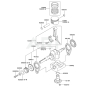 Piston & Crankshaft for FE250D
