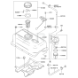 Fuel Tank & Valve for FE250D