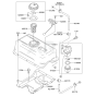Fuel Tank & Valve for FE350D