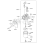 Carburettor for FE400D
