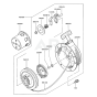 Starter for Kawasaki FG150D