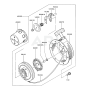 Starter for Kawasaki FG150R
