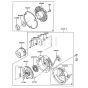 Starter for Kawasaki FG300D