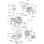 Cylinder/Crankcase Kawasaki FH541V