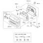 Air Filter & Muffler for FH580V