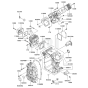 Cylinder & Crankcase for FH601D