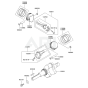 Piston/Crankshaft for FH641D