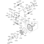 Valve/Camshaft for Kawasaki FH680D