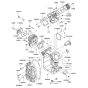 Cylinder/Crankcase for FH680D