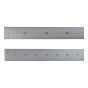 Satin Chrome Rule 1 Metre / 39in by Fisher - FC39