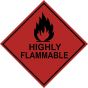 Flammable Liquid Warning Label