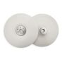 Angle Grinder Pad White 180mm (7in) 5/8 x 11 UNC by Flexipads - 20305