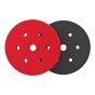 Dual Action Cushion Pad 150mm 6 + 1 Hole VELCRO Brand by Flexipads - 32710