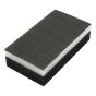 Hand Sanding Block Double Sided Medium/Soft 70 x 125mm by Flexipads - 56005