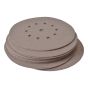 Sanding Paper Hook & Loop Backing Round 40 Grit Pack 20 by Flex Power Tools - 370.924