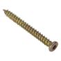 Concrete Frame Screw Torx Compatible High-Low Thread ZYP 7.5 x 132mm Bag 10 by Forgefix - 10CFS132