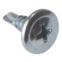 Drywall Screw Wafer Head Self-Drill TFT ZP 4.2 x 13mm Bulk 1000 by Forgefix - DWSWHSD13