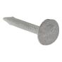 Clout Nail Extra Large Head Galvanised 25mm Bag Weight 500g by Forgefix - 500NLELH25GB