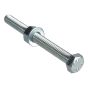 High Tensile Set Screw ZP M8 x 80mm Forge Pack 2 by Forgefix - FPHBN880