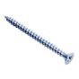 Multi-Purpose Pozi Screw CSK ST ZP 4 x 50mm Box 200 by Forgefix - MPS450ZP