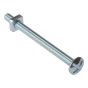 Roofing Bolt ZP M8 x 120mm Bag 10 by Forgefix - 10RBN8120