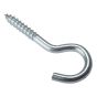 Screw Hook ZP 100 x 18g (Bag of 10) by Forgefix - 10SH10018