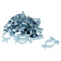 Tool Clips 1in Zinc Plated for Storage and Display - Bag of 25