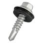 TechFast Hex Head Roofing Screw Self-Drill Light Section 5.5 x 25mm Pack 100 by Forgefix - TFHL5525