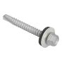 TechFast Hex Head Roofing Screw Self-Drill Light Section 5.5 x 45mm Pack 100 by Forgefix - TFHL5545