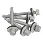 TechFast Hex Head Roofing Screw Self-Drill Light Section 5.5 x 45mm Pack 100 by Forgefix - TFHL5545
