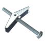 Plasterboard Spring Toggle M5 x 50mm Bag 10 by Forgefix - 10TOG550