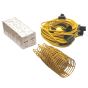 Festoon Lights 10 ES Bulbs 110V 22m Faithfull Power Plus