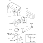 Air Filter & Muffler for FR541V