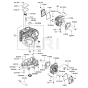 Cylinder/Crankcase Kawasaki FR541V