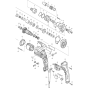 Makita FS2700 Screwgun Assembly